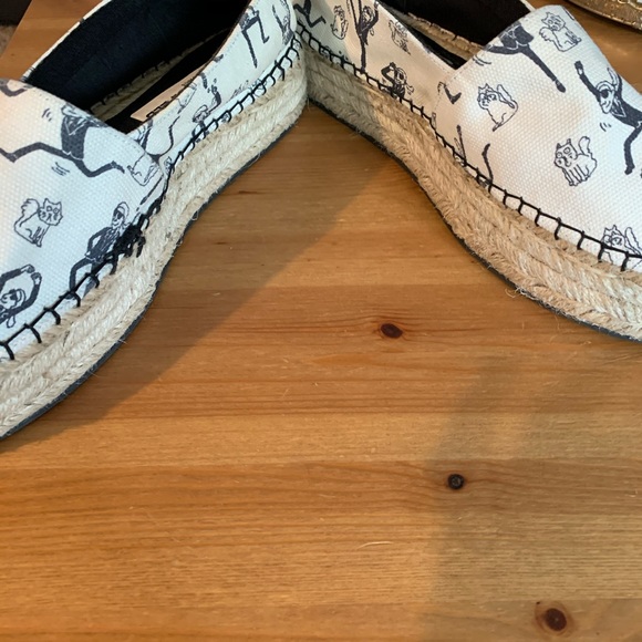 Karl Lagerfeld Paris AntibesCanvas Espadrille NEW - Picture 9 of 9